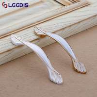 LEEDIS Supplier price beautiful high quality metal kitchen pull cabinet handle Wholesale furniture hardware decoration