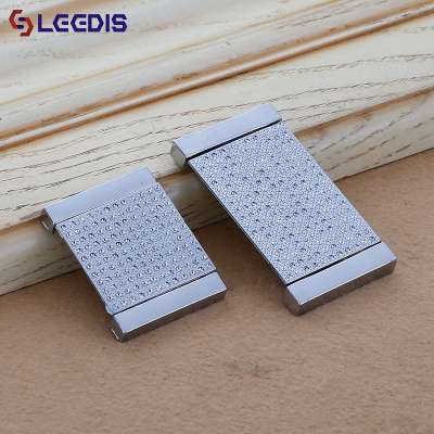 LEEDIS Wholesale hardware furniture accessories handle high quality fashionable funky zinc alloy drawer hidden cabinet handle