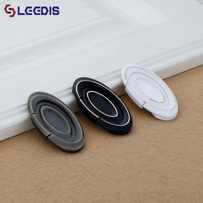 LEEDIS factory supply fashionable funky zinc alloy dresser drawer hidden cabinet handle